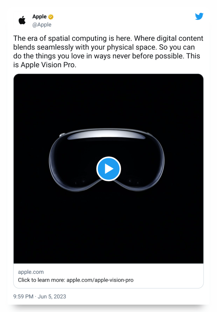 Apple Twitter Tweet