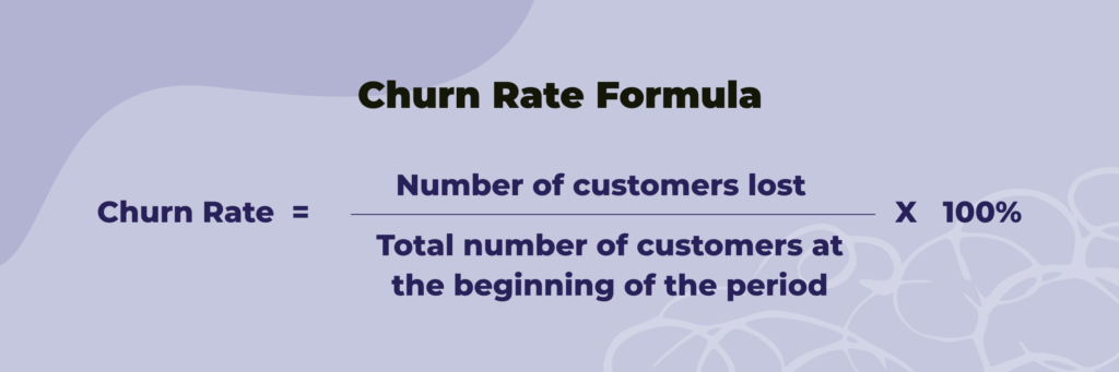 Customer Churn Rate Formula