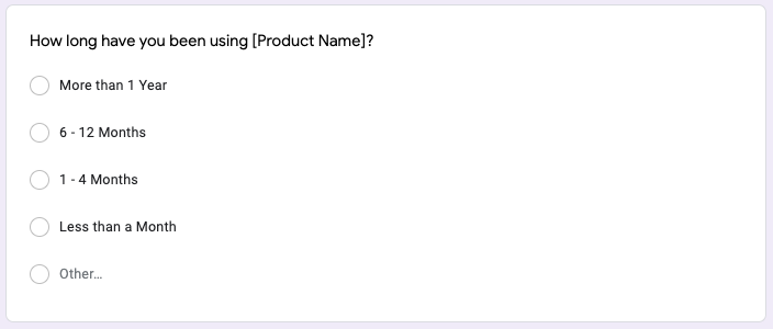 Customer Survey Question Right Method