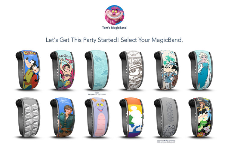 Image Showing Disney's Magic Bands