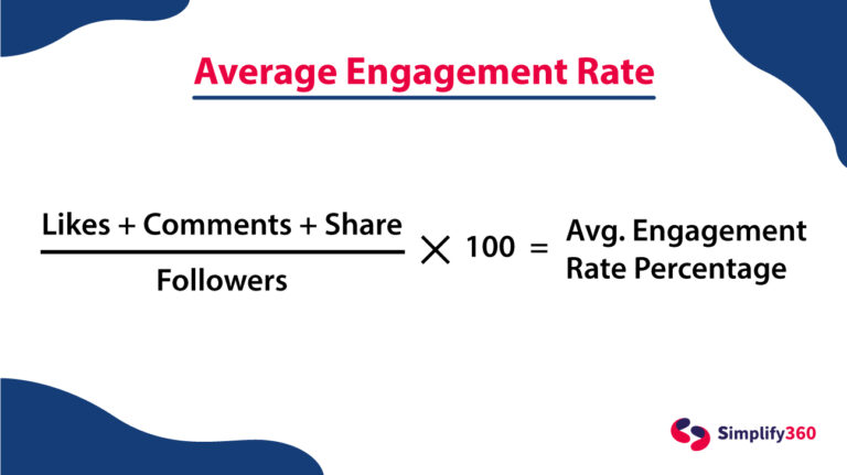 Formula to Calculate Average Engagement Rate