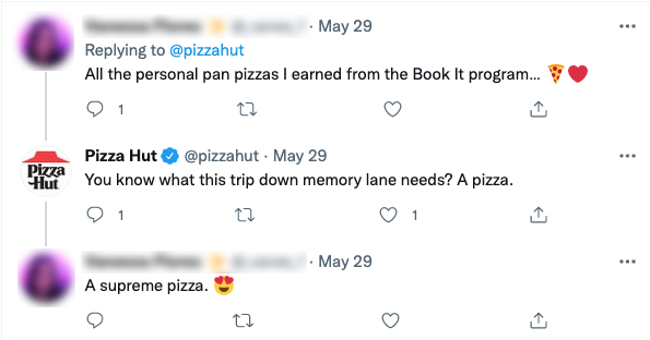 Pizza Hut Social Media Support