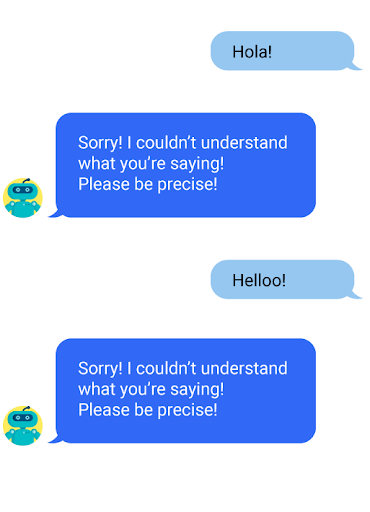 Chatbot Fail Due to a Spelling Mistake