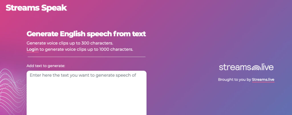 Spik.ai Text to Speech Conversion Platform