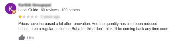 Online Google Review