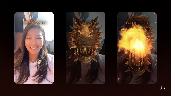 Snapchat Filter House of Dragons
