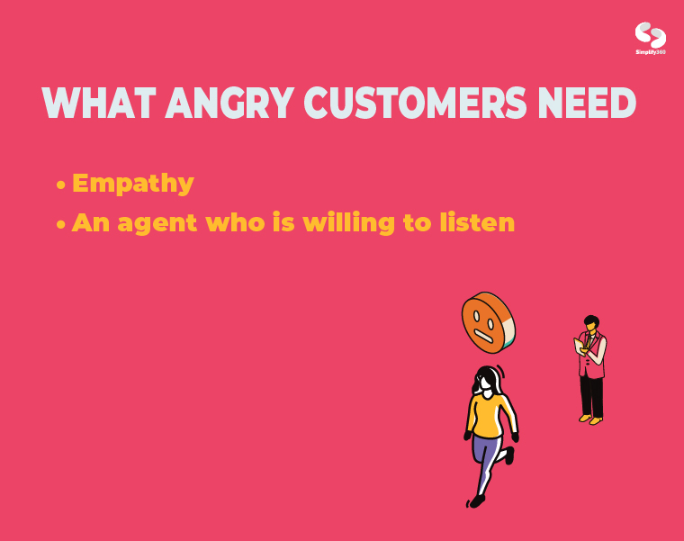 what does angry customers need