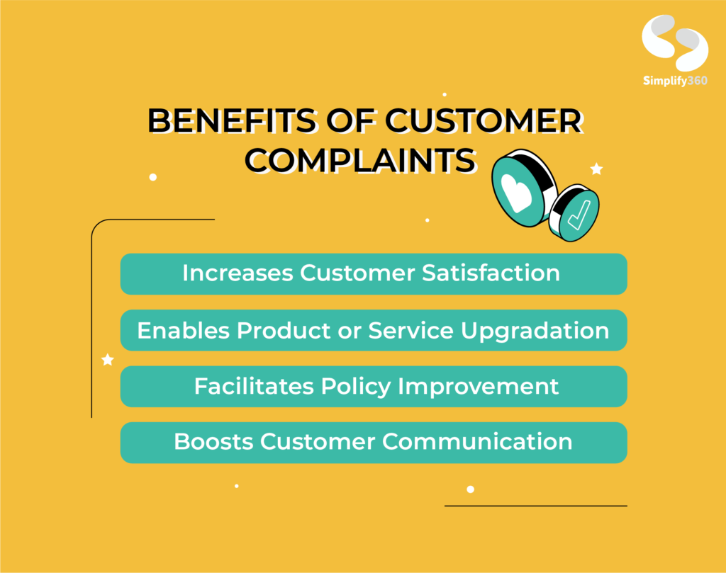 Benefits of Customer Complaints